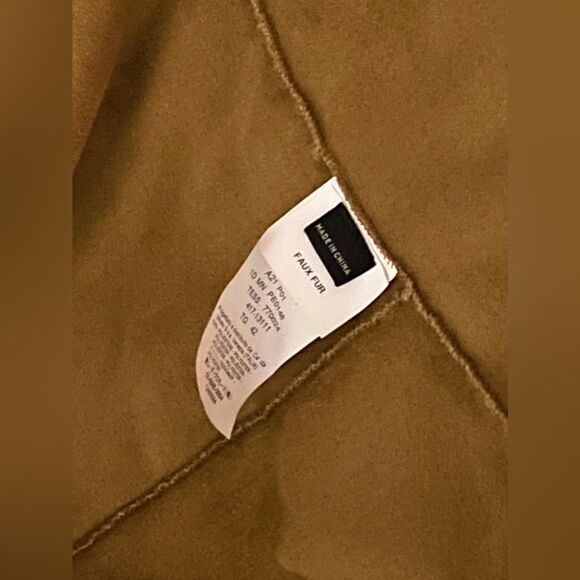 Seventy Venezia Short Faux Fur Jacket size 42/us size 6 - Picture 12 of 13